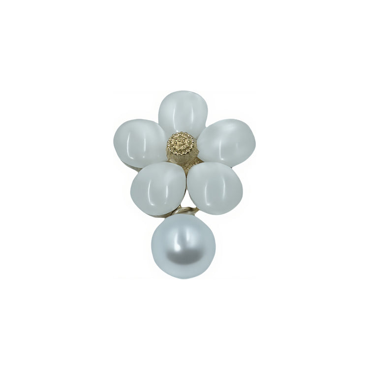 Mother-of-pearl Accessory for Detachable Collar - PAWIPALI