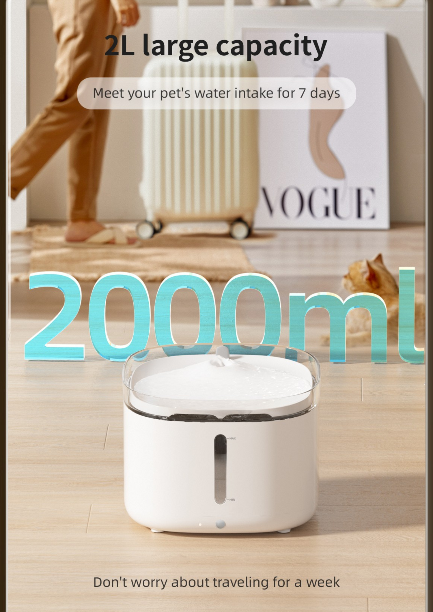 Smart Pet Fountain - PAWIPALI