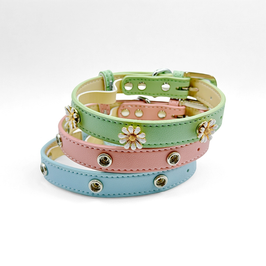 Pet Detachable Accessory Collar Daisy-themed Set (Pre-Order Now!)