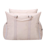 Beige Car Pet Bed