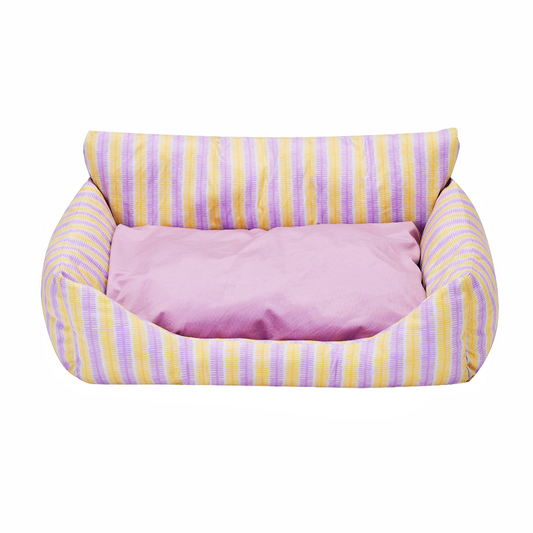 Sunshine & Lavender Velvet Pet Sofa